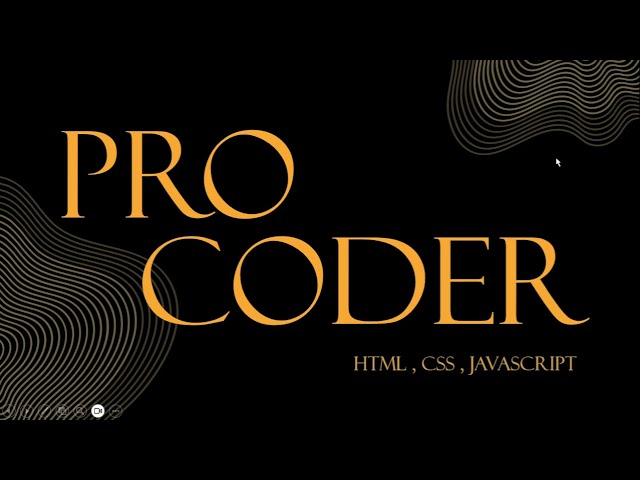 Introduction to Web Language