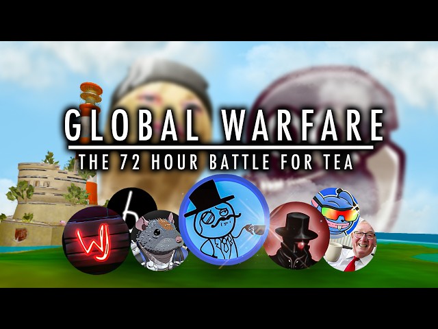 RUST GLOBAL WARFARE 4 - Building A Tea Farm (New Tealand POV Day 1) #rust #live #tea
