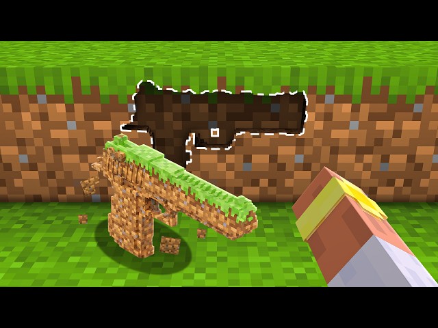I CAN Make WEAPONS from ANY BLOCK in Minecraft!