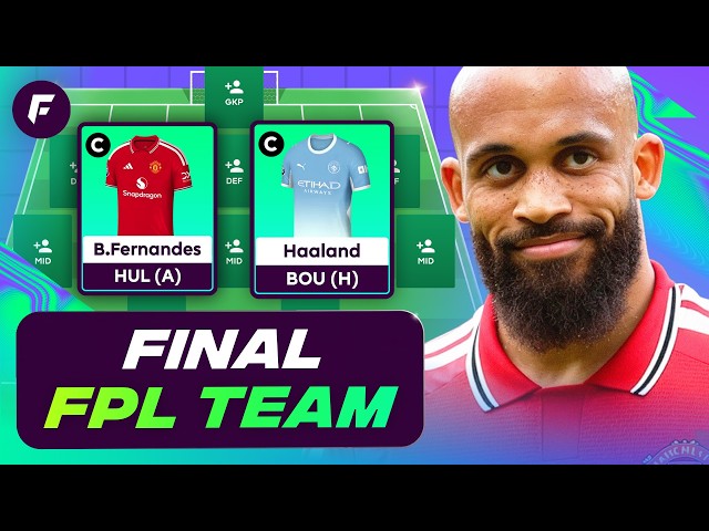 My FINAL FPL TEAM 🔥 FORMER #1 🌍 BEST FINISH 3K! 💥