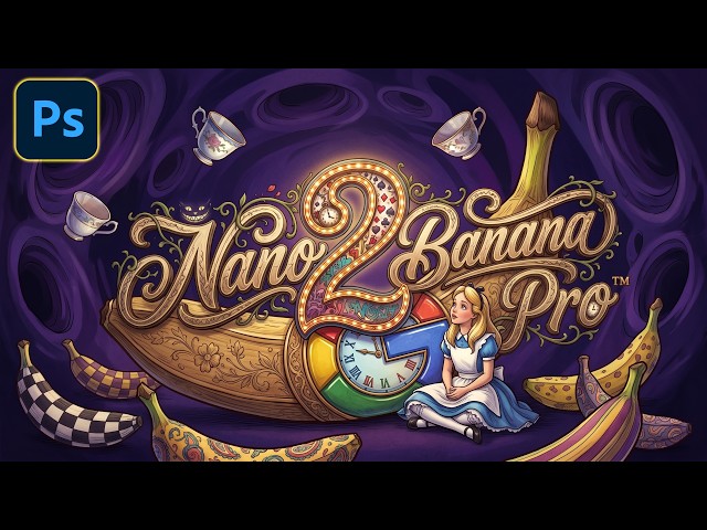 Update v1.0.1 Photoshop Plugin Just Changed How We Edit Images | jsx Nano Banana Pro - Gemini AI