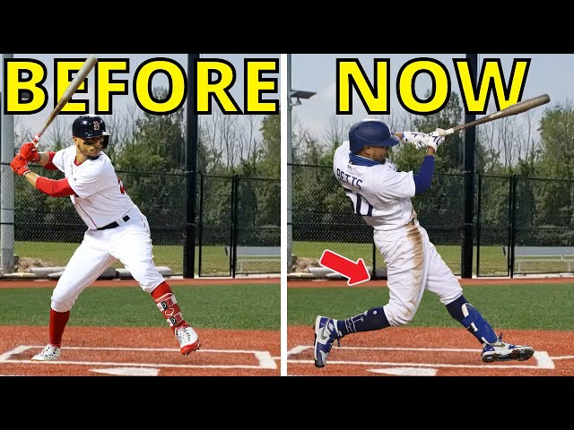 How To Increase Hitting Power In Baseball Using Mookie Betts (3 Baseball Hitting Tips for power)