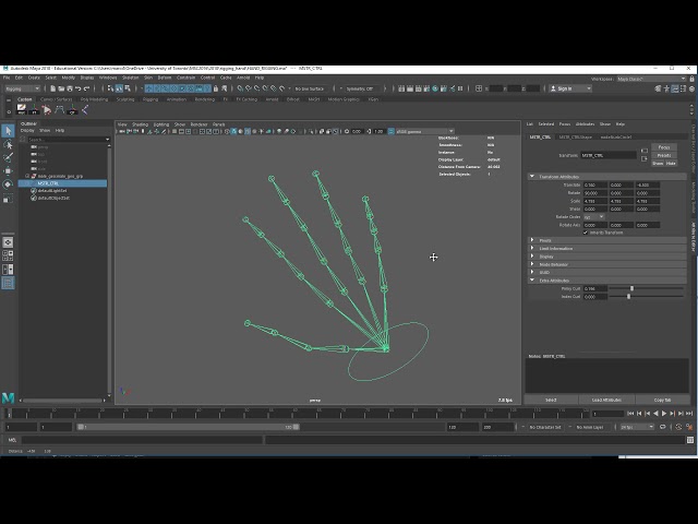 Using Set Driven Keys in Maya