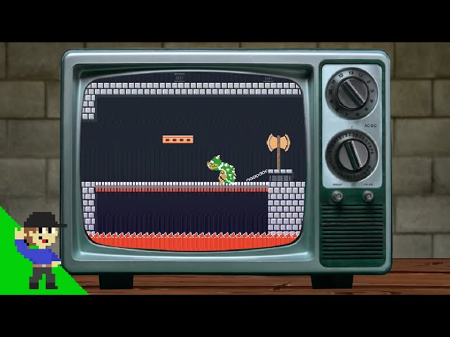 Bowser realizes he's in a Video Game