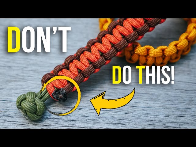 🤦‍♂️7 Mistakes I Made As A Beginner Paracordist | DON'T DO THESE!