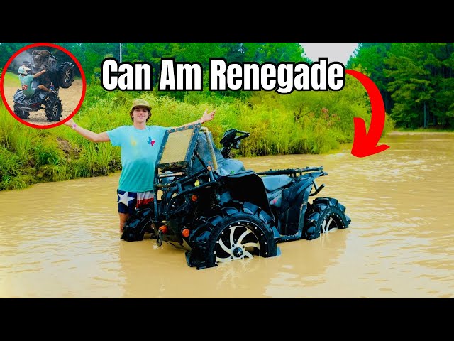Finally Got My Dream Four Wheeler: Can Am Renegade 1k (It Already Broke) 
