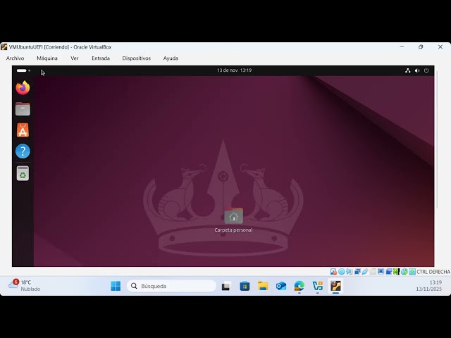 PARTICIONES EN UBUNTU 24.04 DESDE INTERFAZ GRÁFICA