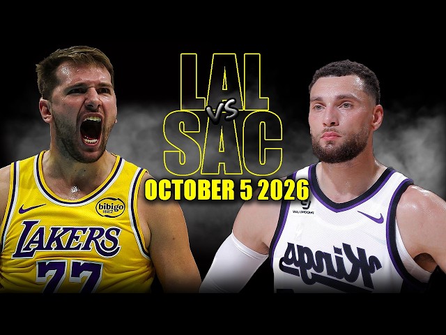 Los Angeles Lakers vs Sacramento Kings Full Game Highlights - October 5, 2026 | NBA Preseason