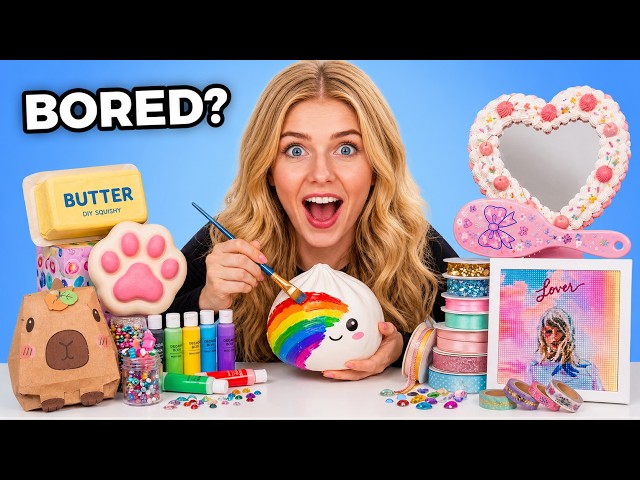 I Tested VIRAL Crafts To Do When You're Bored