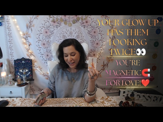 YOUR GLOW UP HAS THEM LOOKING TWICE👀YOU’RE MAGNETIC🧲FOR LOVE!❤️