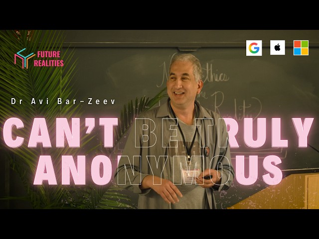 Why You Can Never Truly Be "Anonymous" in Virtual Reality | Avi Bar-Zeev