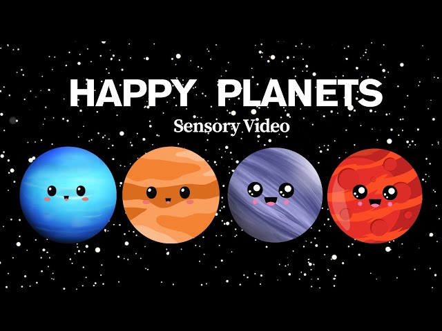 Baby Bear | Happy Planets  | Visual Tracking and Calming Music