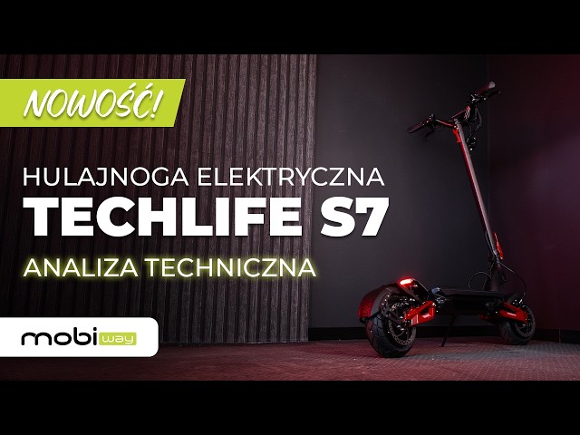 TECHLIFE S7 RS 2027 NEW ELECTRIC SCOOTER – 3000W, 25Ah, 80 km range! CST - Technical Review