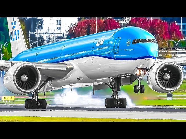 ✈️ 80 AIRPLANE TAKEOFFS & LANDINGS 🇨🇦 Vancouver Airport Plane Spotting [YVR/CYVR]