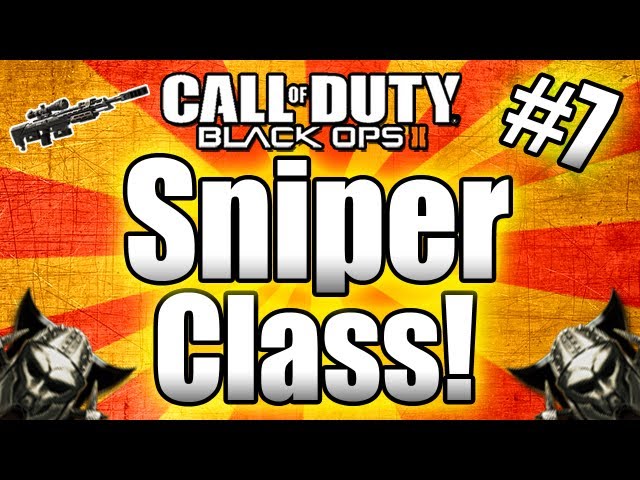 ★Black Ops 2 - "BEST SNIPER CLASS" - Full Setup! (Call of Duty Black Ops 2 Multiplayer Gameplay)