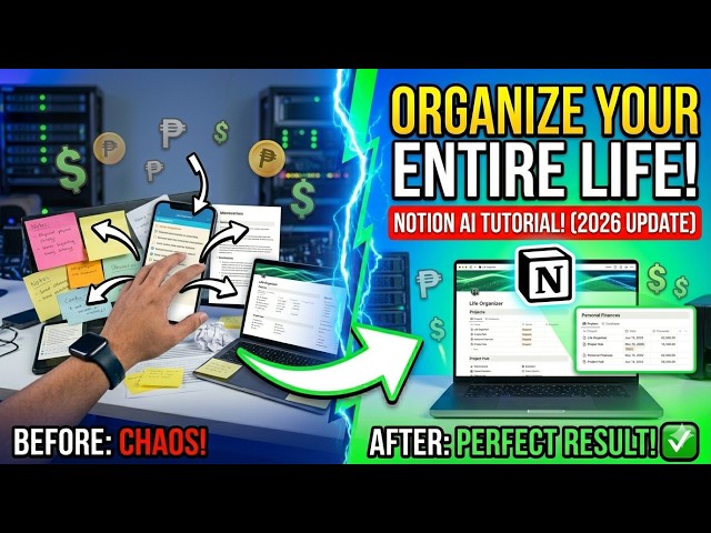How to Use Notion AI to Organize Your Entire Life (2026 Tutorial)