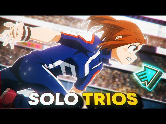 Can I Win A Solo Trios MHUR Match as Rapid Ochaco? | I FOUGHT A HACKER!?