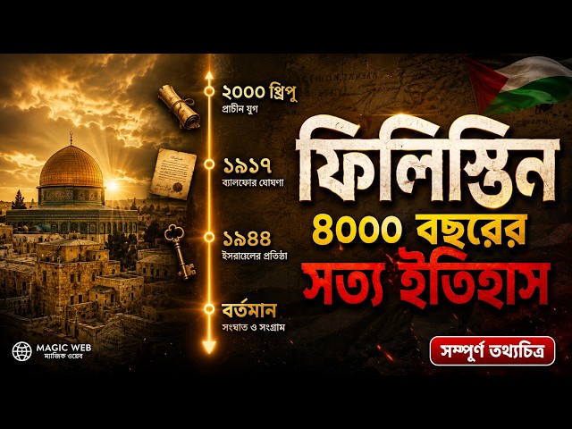 ফিলিস্তিন: ৪০০০ বছরের ইতিহাস | ইব্রাহিম (আ.) থেকে আজ পর্যন্ত সম্পূর্ণ সত্য ঘটনা
