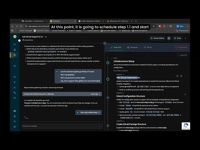 Aviator Runbooks - Collaborative spec-driven AI development