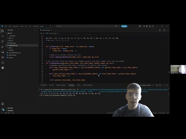 List Sort V2 python program