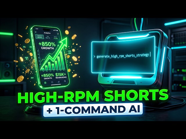 How I Automate High-RPM YouTube Shorts in Seconds (Free Gemini Gem)