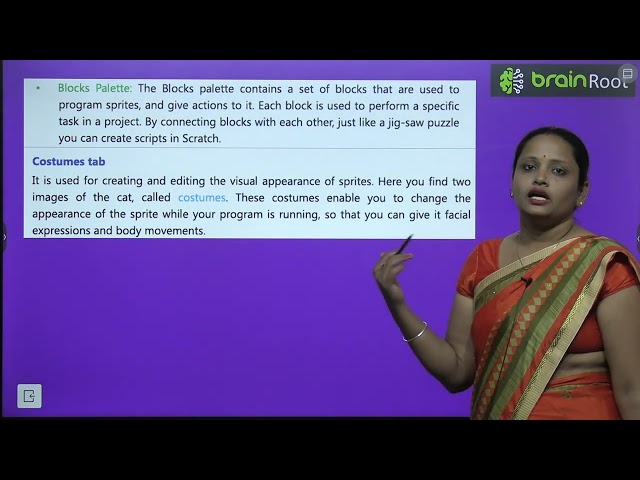 BRAIN ROOT AI ARTIFICIAL INTELLIGENCE CLASS 7 CHAPTER 4 FUN WITH SCRATCH 3