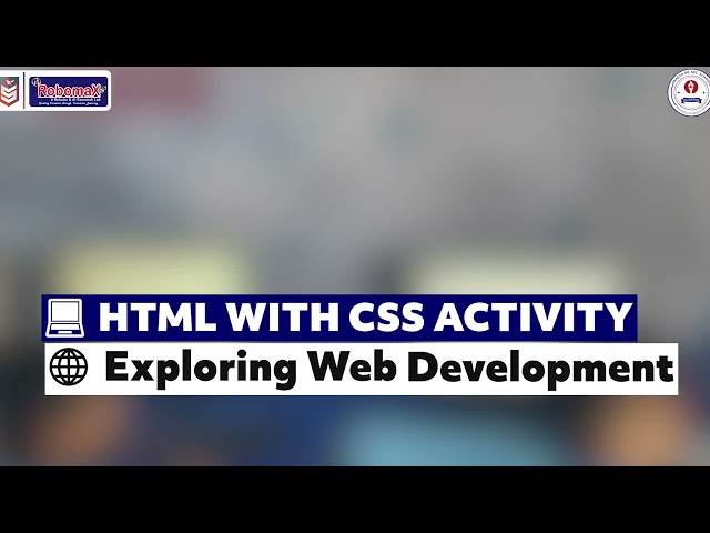 🚀 HTML & CSS Web
