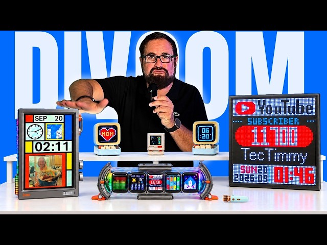 I Tried EVERY Divoom Display | These 6 are INSANE! 👾