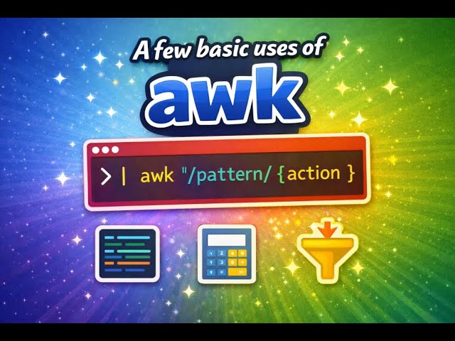 A Few Basic Uses of the Awk Command #awk #unix #unixcommands