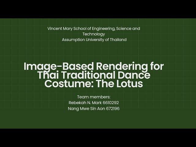 Computer Vision Final project