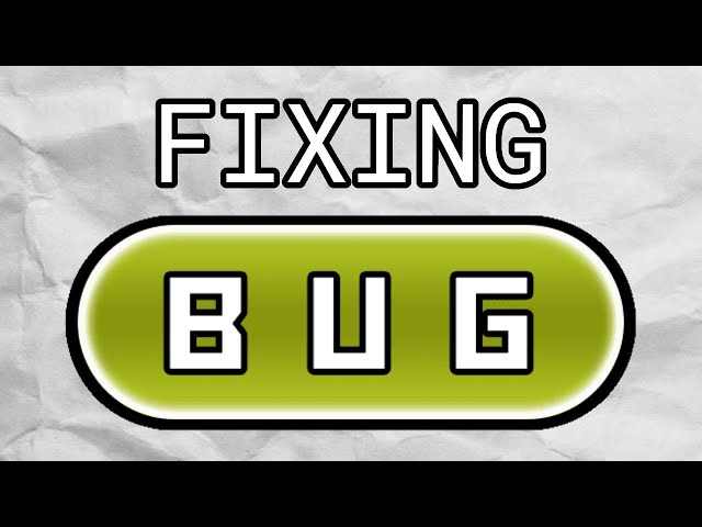 Bug-fixing in Pokémon