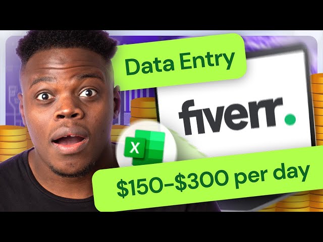 How to MAKE Money with Data Entry on Fiverr (AI Secrets 🤫)