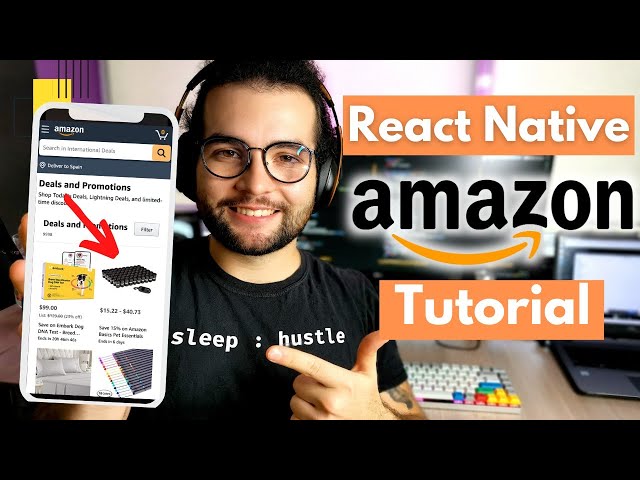 Build an eCommerce App in React Native (Tutorial by ex-Amazon SDE)