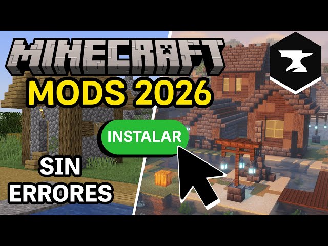 Minecraft con Mods 2026 | Guía Definitiva: Instala CurseForge SIN ERRORES