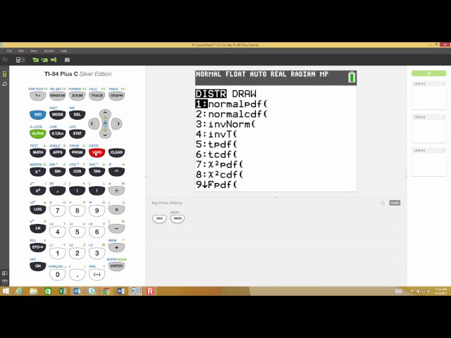 Using the tcdf function on the TI 84 to find the p-value