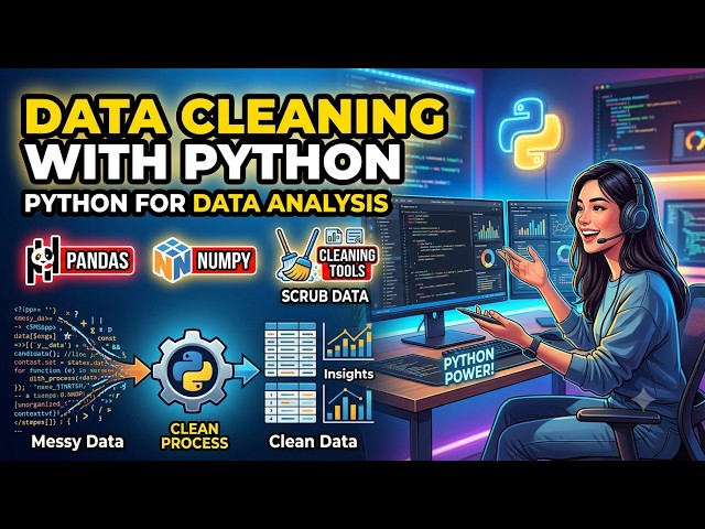 Data Cleaning with Python for Beginners | Uexcel