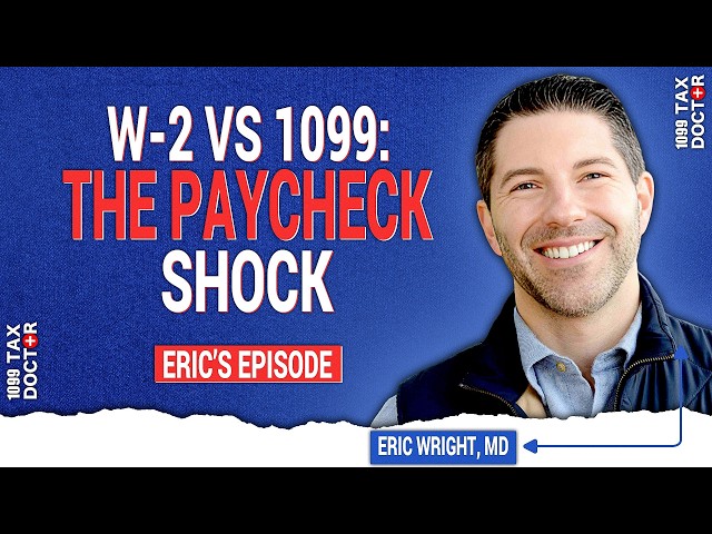 W-2 vs 1099 Explained: Same Job, Totally Different Taxes