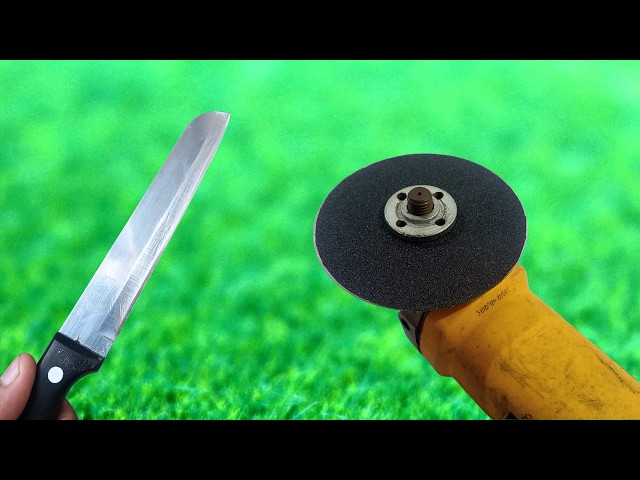 Amazing Method To Sharpen A Knife Like A Razor Sharp – Knife Sharpening