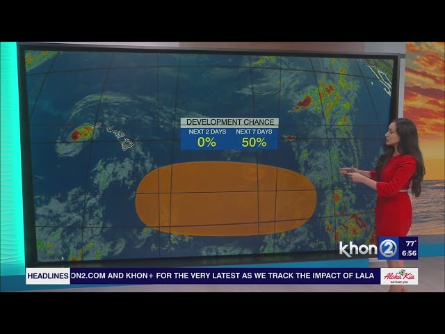 New Area of Development Being Monitored in the Central Pacific