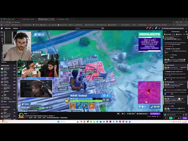 UNA VEZ  TERMINADO DE ESPIAR, UNOS FORTNITES!! :) DÍA 97!! !prime !yt !ig !canalsecundario