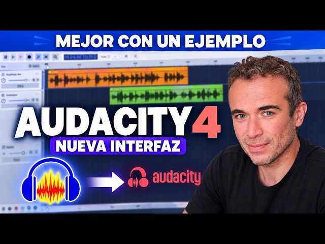Audacity 4 from SCRATCH: step-by-step installation and NEW interface