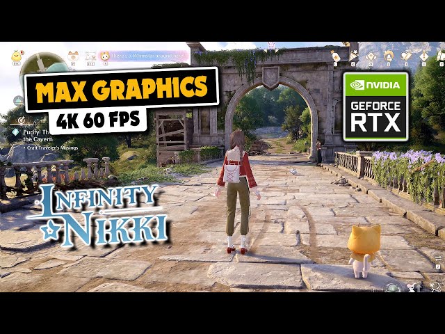 Infinity Nikki Ultra Graphics Gameplay PC | Ray Tracing | 4K 60FPS