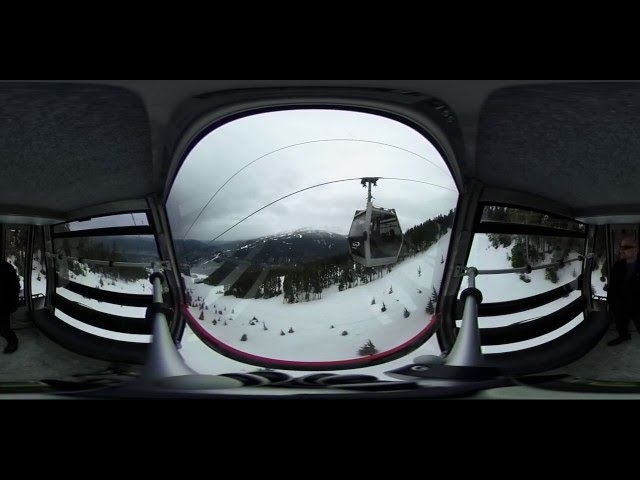 360 video for vr explainer gondola whistler bc beautiful virtual reality mountain tutorial