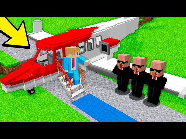 I Evolved into PRESIDENT VILLAGER in Minecraft!