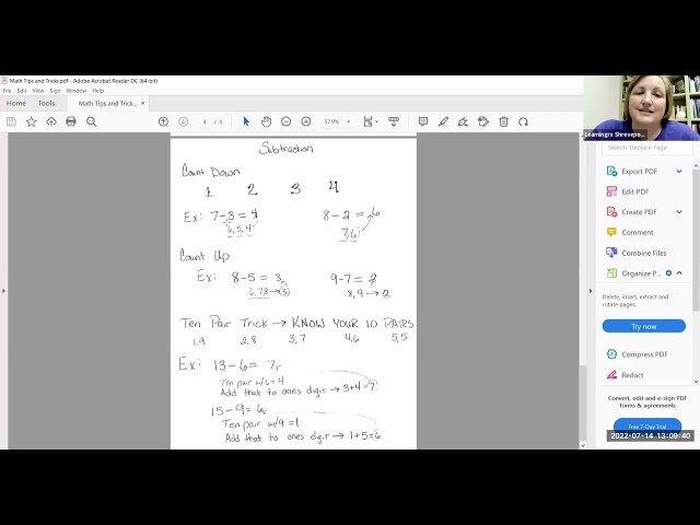 Math Tips and Tricks with Carla