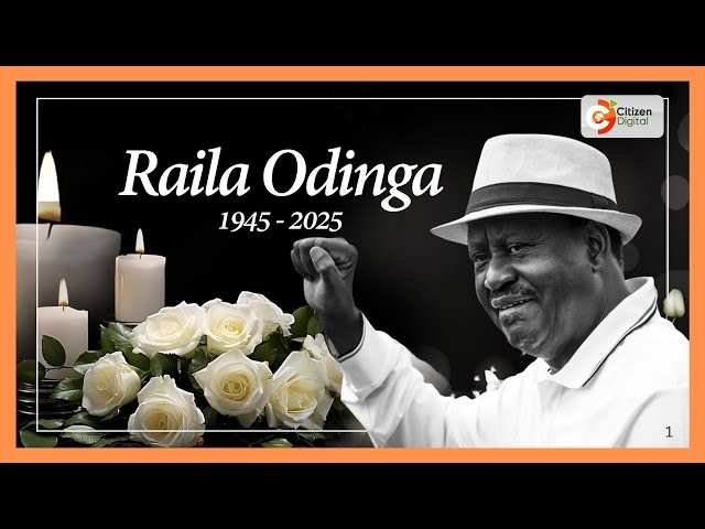 Leaders pay tribute to the Late Raila Odinga