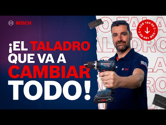 ¡El TALADRO que va a CAMBIAR TODO! - Bosch GSB 18V-90 C
