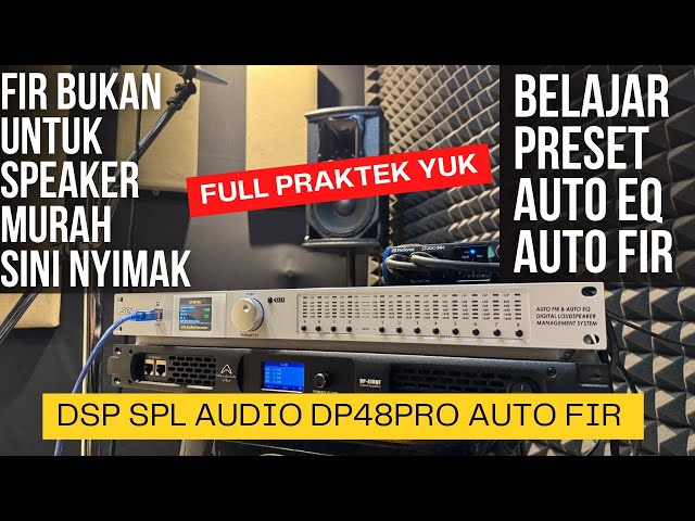 HOW TO Configure a Design Studio - LMS SPL AUDIO DP48PRO UNTIL SMARTLIVE 8 WORKS, WATCH UNTIL THE...
