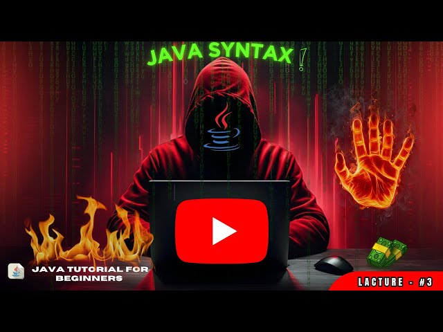 💡Java Syntax Explanation - [ Hindi ] - Java tutorial for beginners 🚀 @YugGPT