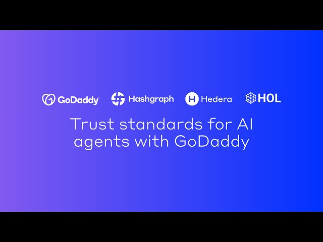 Trust standards for AI agents, with GoDaddy